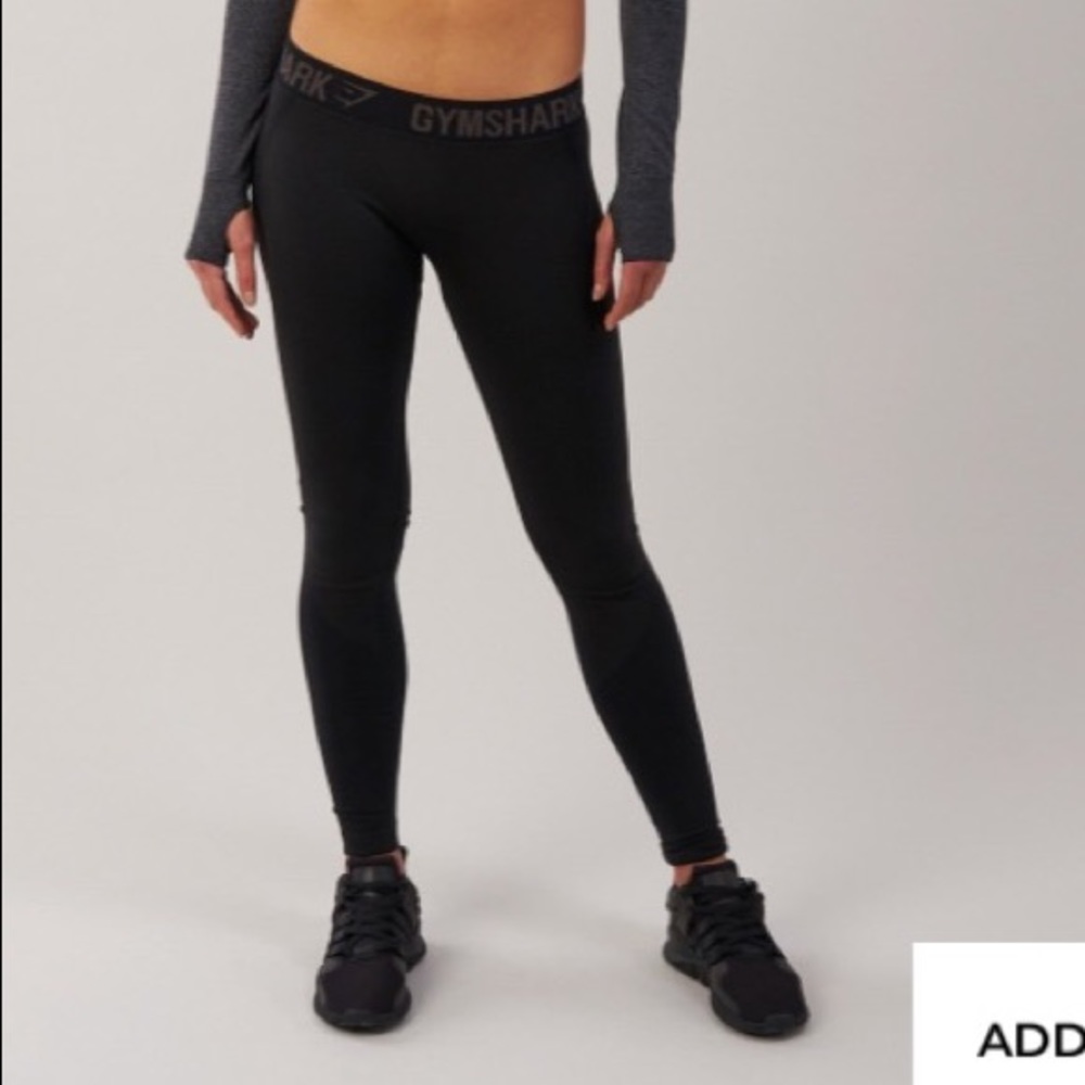 Gymshark flex leggings all black size S